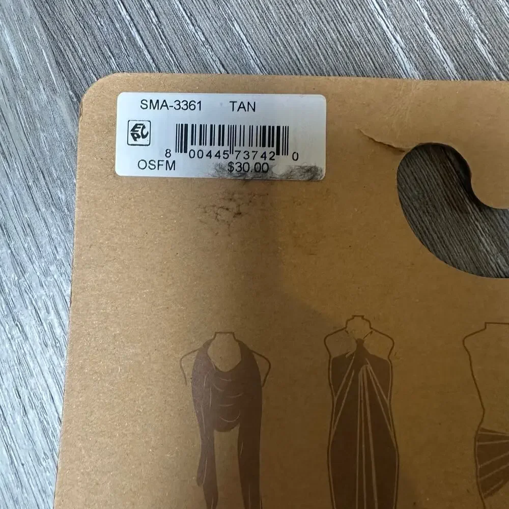 Steve Madden Tan Ombré Scarf 50” x 74”